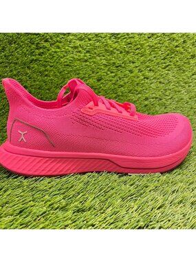 Flux Adapt Runner Neon Pink Mens Size 9.5 Womens 11 Athletic Knit Shoes Sneakers